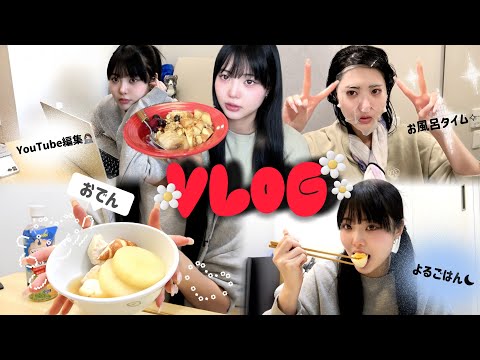 【VLOG】桐崎妹の充実した1日に密着🗒🎀お家時間|ダイエット|自炊ご飯