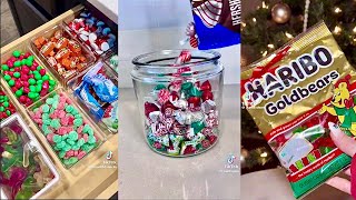 Satisfying ASMR Christmas Candy Restocking 🍭🎄