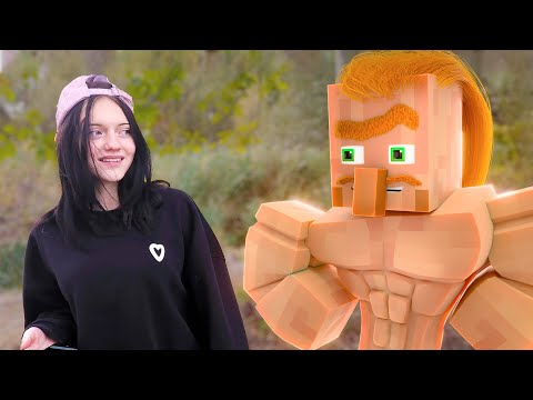 Real Life : Handsome villager - Minecraft Animation