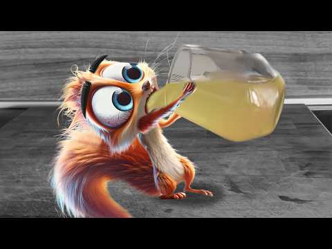Squirrel Eats All My Food And Drinks