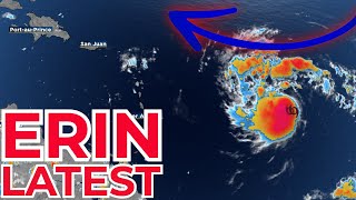 Tropical Storm Erin Nearing Hurricane Strength As It Approaches Caribbean