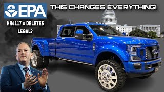 EPA’s FIRST MOVE Toward Legal Diesel Deletes?! HR4117 & Endangerment Reversal Explained!