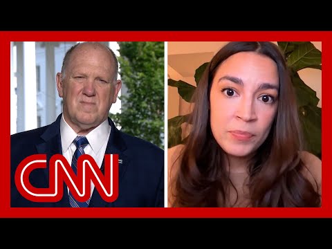 'You can't intimidate me': Trump border czar responds to AOC's claim he is breaking the law
