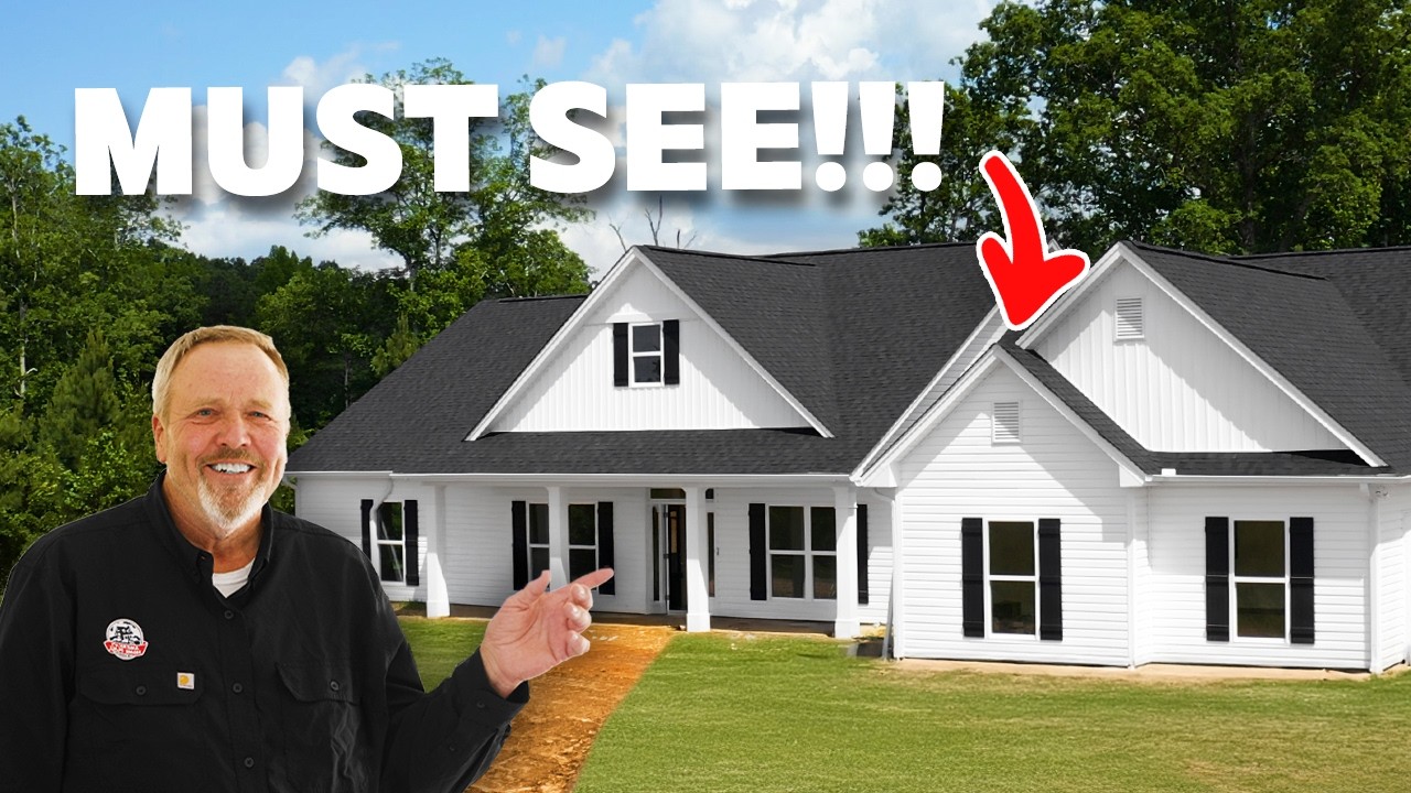 Walkthrough the HUGE Manchester Modern Farmhouse | 4 Bed 3.5 Bath 3113 SQ. FT.