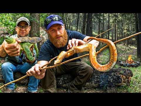 5-Day Wilderness Survival Challenge in TEXAS (THE MOVIE - SEASON 3) Forage, Hunt, Fish, Trap, Thrive