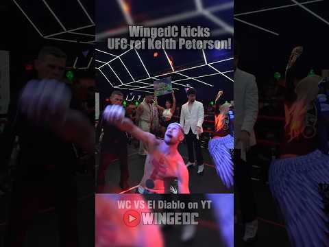 wingedc kicks Keith peterson!! | WC clips | #mma #ufc #viral