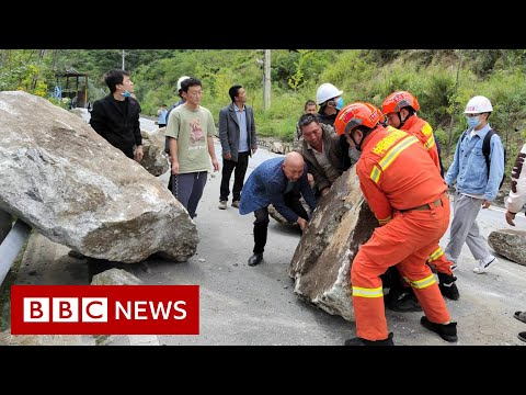 China earthquake: Hundreds stranded or missing after 6.8 magnitude quake – BBC News