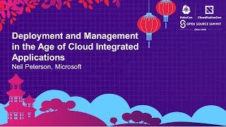 Deployment and Management in the Age of Cloud Integrated Applications