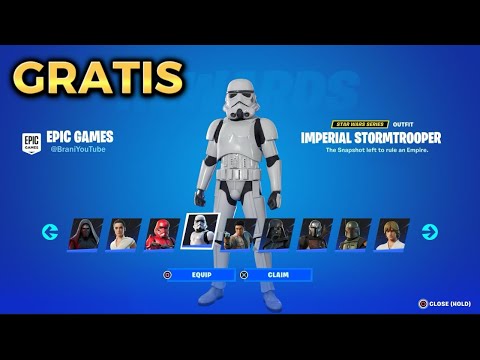 ¡ COMO CONSEGUIR las SKINS de STAR WARS *GRATIS* en 2024 !✅ Fortnite Temporada 5 Capítulo 2