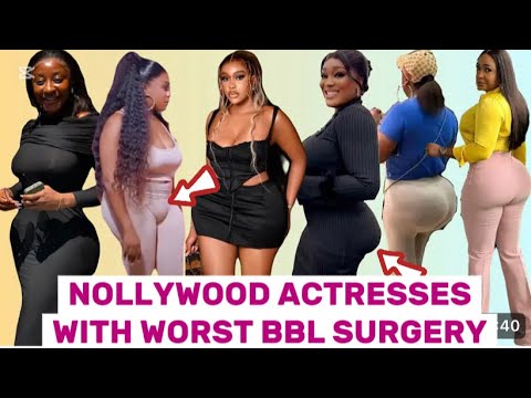 Top Nollywood Actresses With Very Bad Plastic Surgery [BBL] in 2025 || HD VIDEO