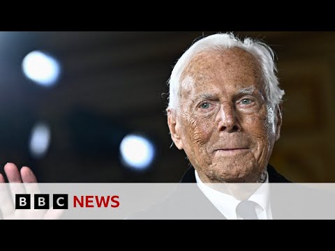 YouTube video thumbnail: Legendary Italian Designer Giorgio Armani Dies