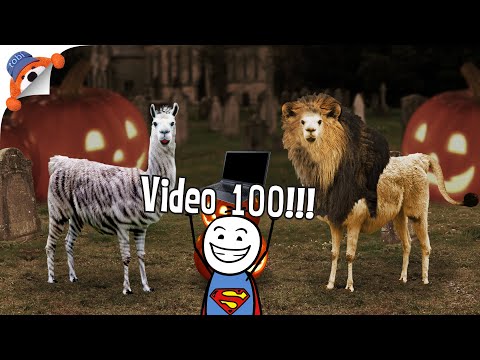 Las Llamas Responden en Halloween, especial video 100 | TobiAnimados