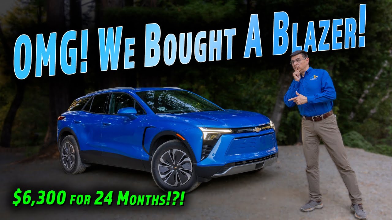 We Just Leased A 2024 Chevrolet Blazer EV! Let's See How It Does For 2 Years and 20, 000 miles!