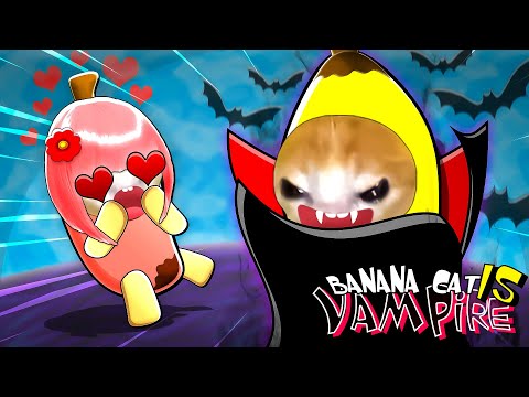 The Boundless Love of Vampire Banana Cat and Pink Banana Cat