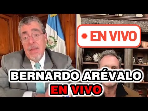 BERNARDO ARÉVALO RESPONDE PREGUNTAS DE LOS GUATEMALTECOS EN VIVO, GUATEMALA