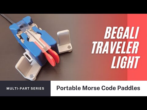 Begali Traveler Light Morse Code Key