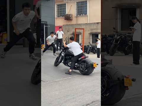 😱😨Rich Boys Struggle With Heavy Expensive Bike! #viralvideo #ytshorts #trending