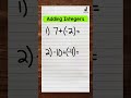 Adding Integers and Their Properties