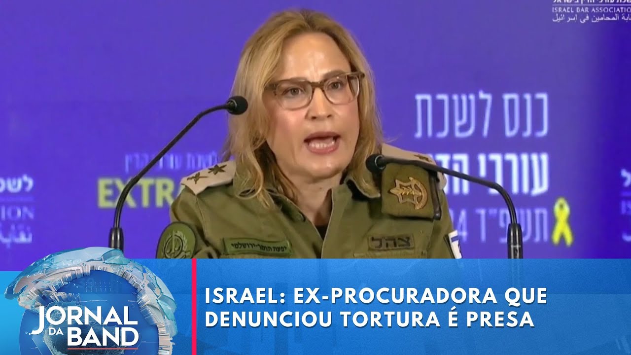 Israel Exprocuradora que denunciou tortura contra preso palestina é presa TV Online Israel Ex procuradora que denunciou tortura contra preso palestina é presa