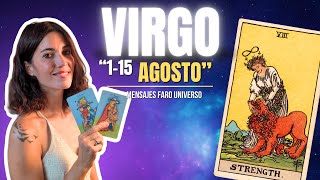 Virgo ¡¡¡TREMENDA FELICIDAD TE CAE ENCIMA, DE REPENTE TODO MEJORA!!! ⚜️ Del 1 al 15 de Agosto