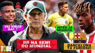 CORINTHIANS VIRANDO SAF E DEPAY FORA l 😡 BARÇA FURIOSO COM N. WILLIAMS l TER STEGEN NA INTER E+