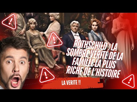 Rothschild : La Sombre Vérité de la Famille la Plus Riche de l'Histoire 👀💰