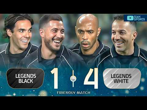 KAKÁ, HAZARD, HENRY, DEL PIERO AND OTHER LEGENDS PUT A SHOW AT THE FRIENDLY MATCH IN 2024 !