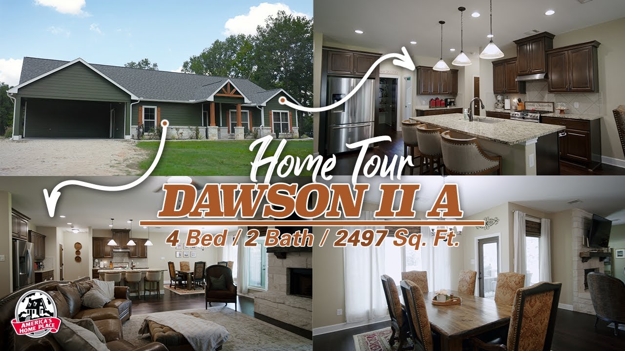 Dawson II A Home Tour | 4 Bed 2 Bath 2497 Sq. Ft.