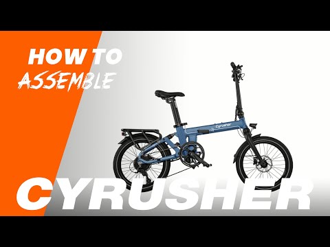 2024 New Folding Electric Bike Sonder Assembly Guide | Cyrusher Bikes