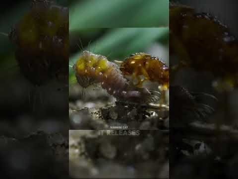 This Caterpillar is Fooling the ANTS! 🐜🐛🤯