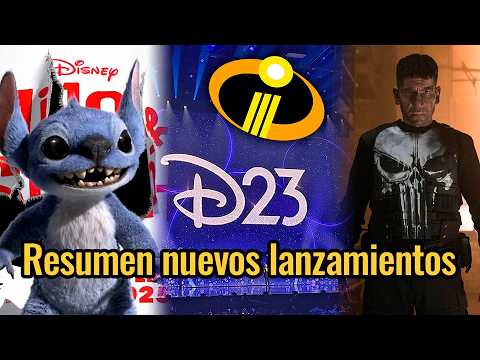 D23 | RESUMEN de los lanzamientos de DISNEY, MARVEL, STAR WARS...