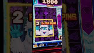 YO YETI BONUS! #lasvegas #casino