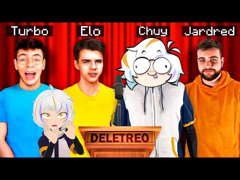 CONCURSO de DELETREAR con ChuyMine, Turbo y Jardred! | ChuyMine REACCIONA a Elo YT