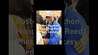Congrats to Boston Marathon Honoree Tony Reed #bostonmarathon #marathonrunning #boston