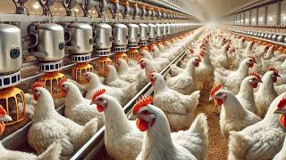 Million Broiler Raising Technology With Advenced Equipment - Modern Poultry Processing Line