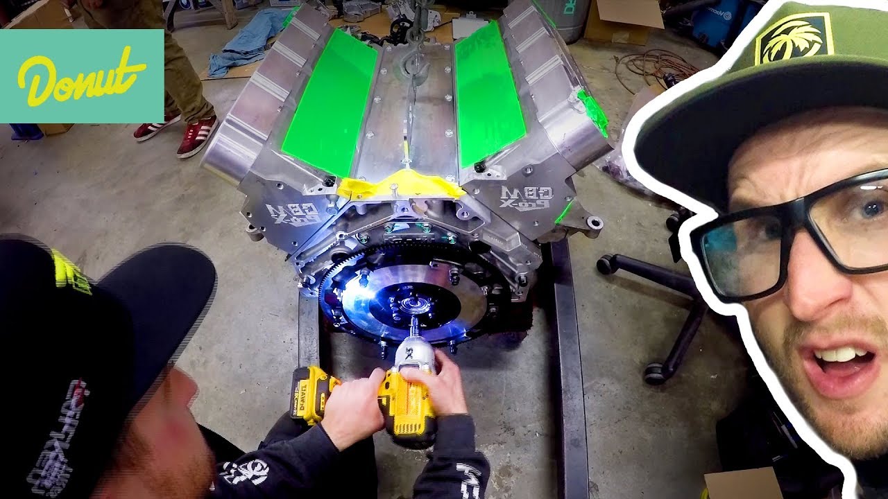 Drift Corvette - Final Install of the Engine Field Prep Ep16