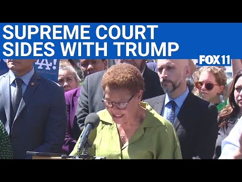 LA Mayor outraged by Supreme Court's ICE raid ruling  | FOX 11 LA