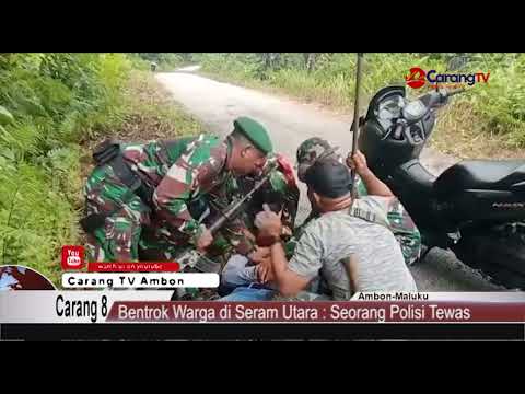 Bentrok Warga di Seram Utara, Seorang Polisi Tewas