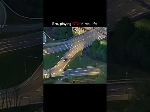 bro, playing GTA....#car #GTA #viral