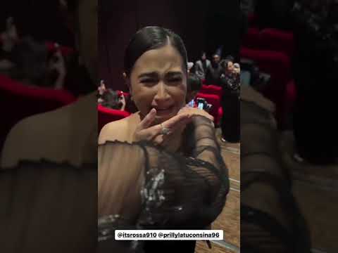 Prilly Latuconsina Nangis Saat Rossa Nyanyi #prillylatuconsina #rossa