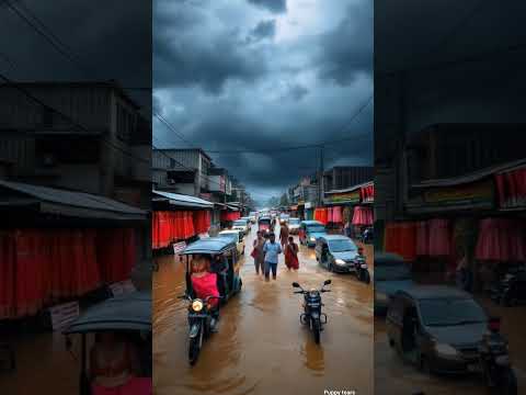 flood in bazaar #youtubeshort