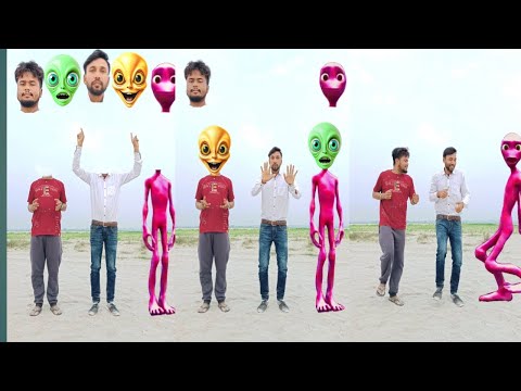 Me & my brother with alien head matching vfx by D.S MAGIC TV