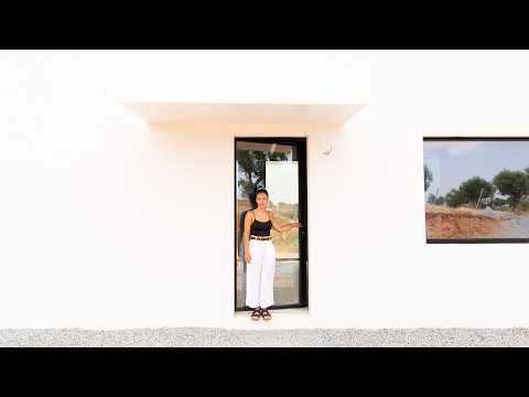 TOUR MY NEW Self Built OFF GRID House in Portugal
