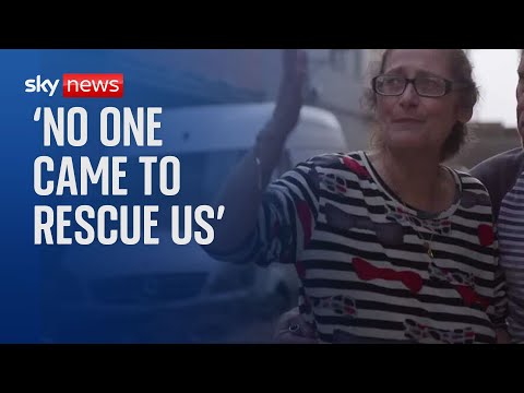 'No one came to rescue us' | Spain floods