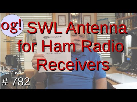 SWL Antenna for Ham Radio Receivers (#782)