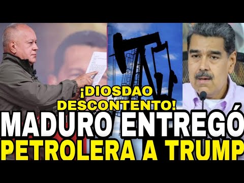 RUM0RES INDICAN QUE DIOSDADO CABELLO ESTÁ MOLEST0 PORQUE MADURO NEGOCIÓ LA INDEPENDENCIA DE PDVSA