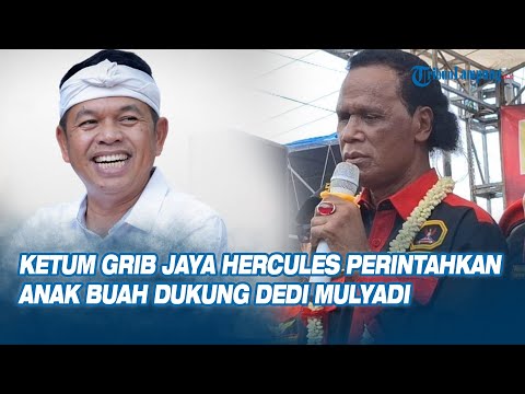 Kini Berbalik Arah, Ketum GRIB Jaya Hercules Perintahkan Anak Buah Dukung Dedi Mulyadi