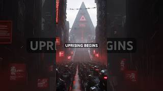 A Dystopian Army in a Brutalist Megacity #Ai #futuristic #skyscraper #Utopia #shortvideo