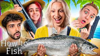 BEAMOM JOGANDO HOW TO FISH ft. Malena0202, MoonKase e Sodtz