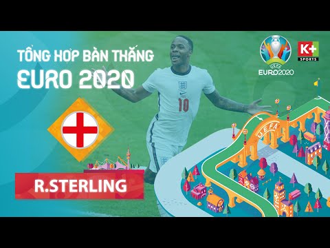 TỔNG HỢP BÀN THẮNG RAHEEM STERLING | SIÊU SAO CỦA ĐỘI TUYỂN ANH | EURO 2020
